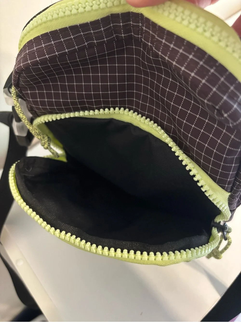 Nike HERITAGE 2.0 Unisex Crossbody Bag Dark Brown & Lime Summer